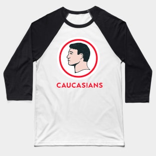 Caucasians Funny Vintage Caucasians Baseball T-Shirt